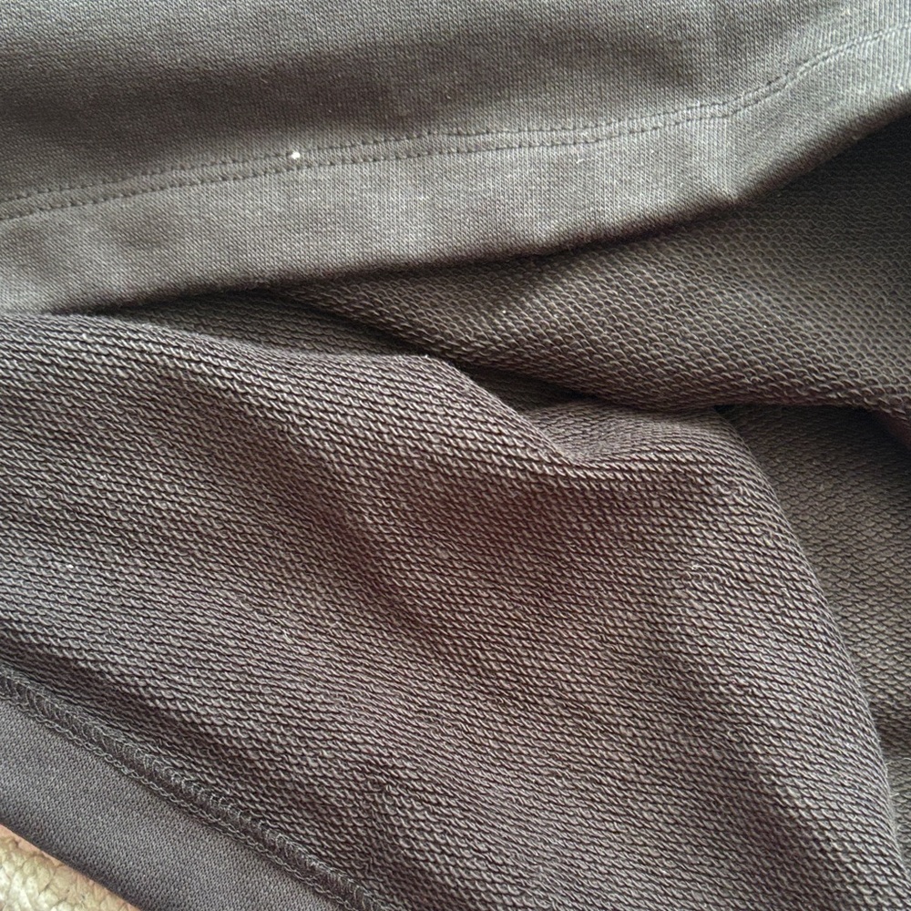 Calvin Klein Brown Hoodie with Gold Eyelets - Picture 5 of 7